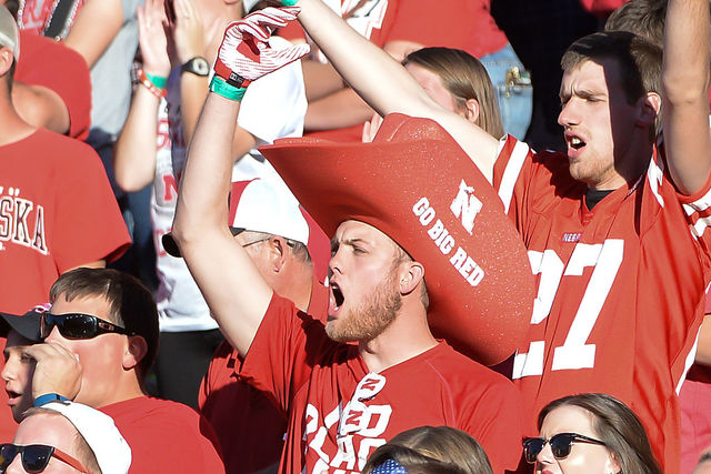 Nebraska jumps in AP Top 25, Wisconsin falls