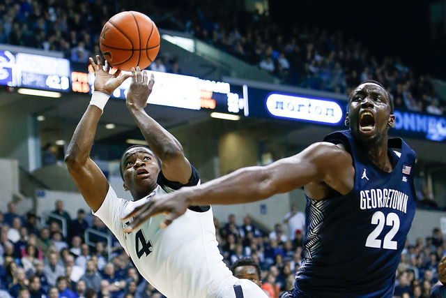 Former Omaha Central star Akoy Agau plans to transfer from Georgetown