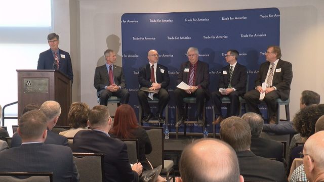 Nucor in Auburn praises Trump for imposing tariffs on steel imports Nucor in Auburn praises Trump for imposing tariffs on steel imports